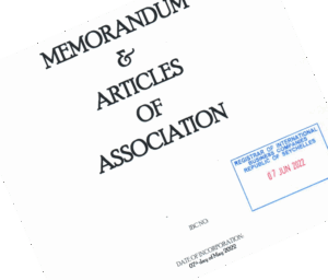 Memorandum & Articles of Association